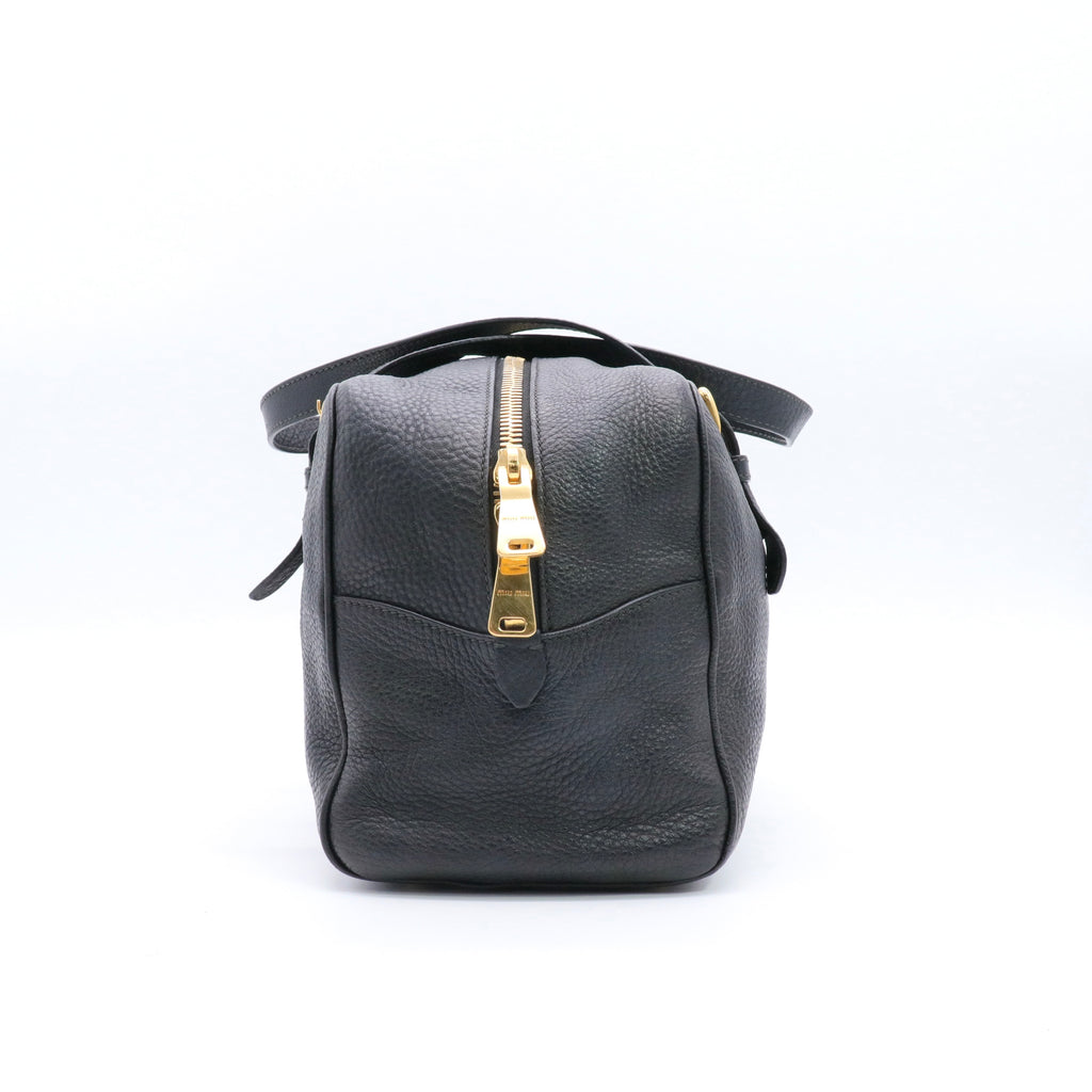 Arcadie leather handbag twins