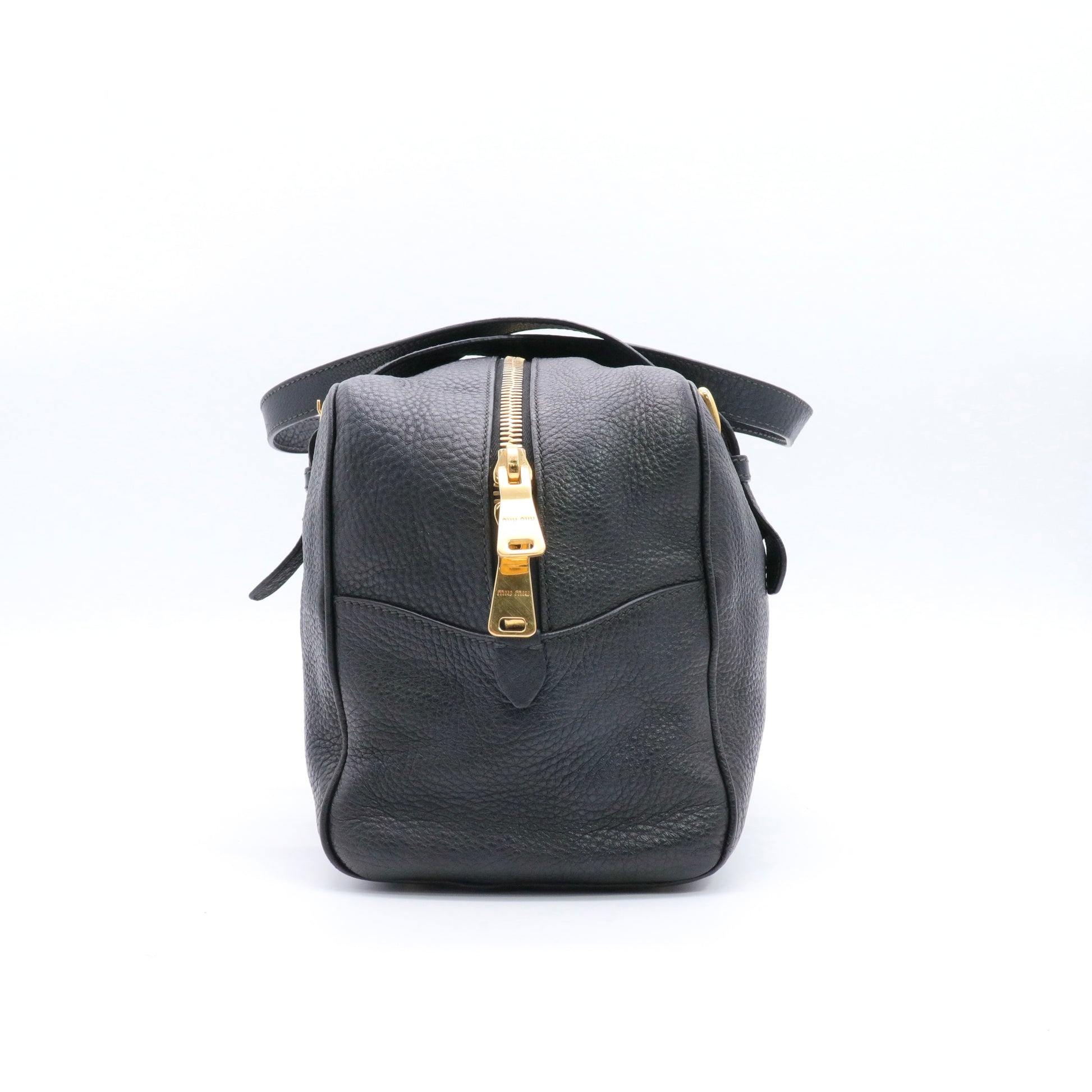 Arcadie leather handbag twins