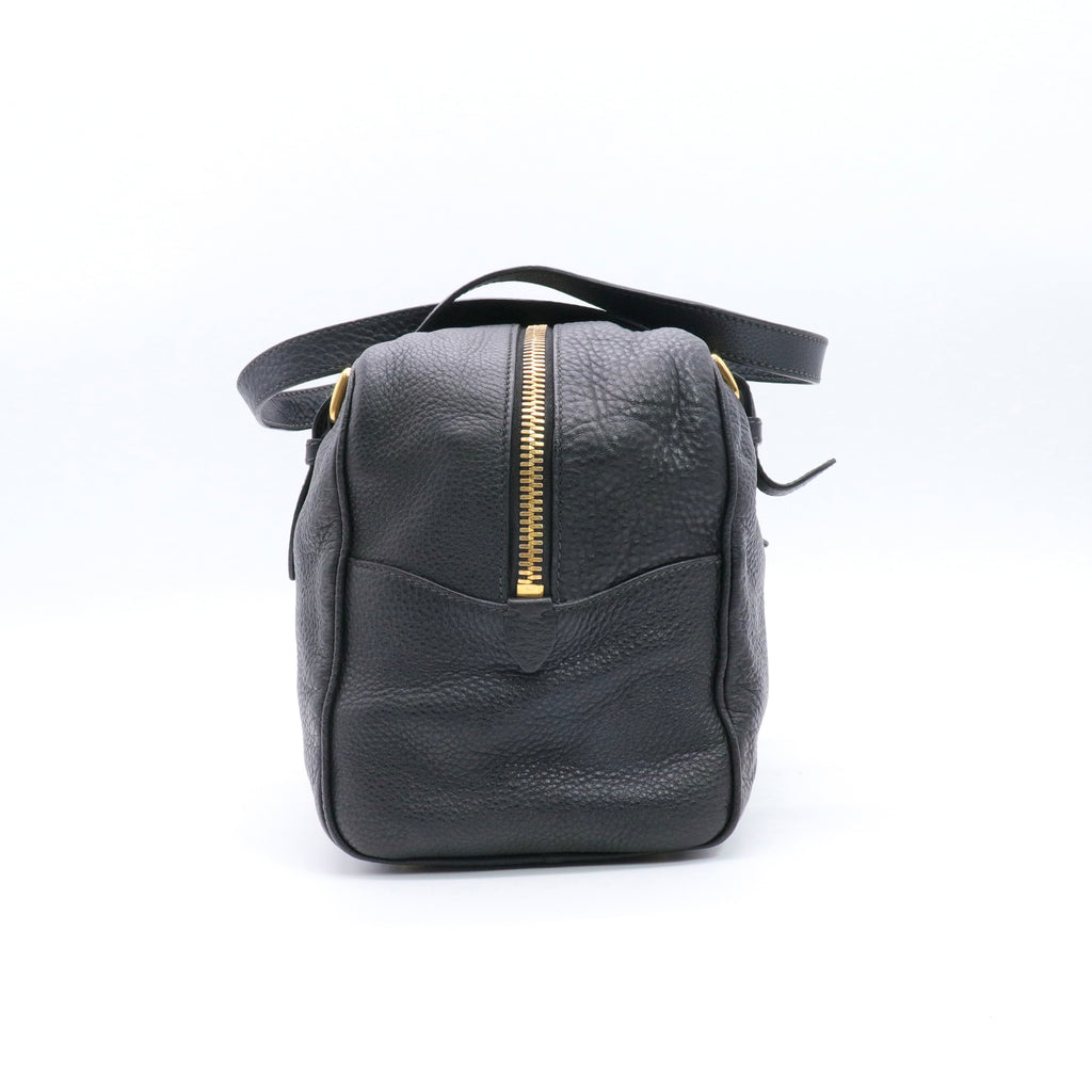Arcadie leather handbag twins