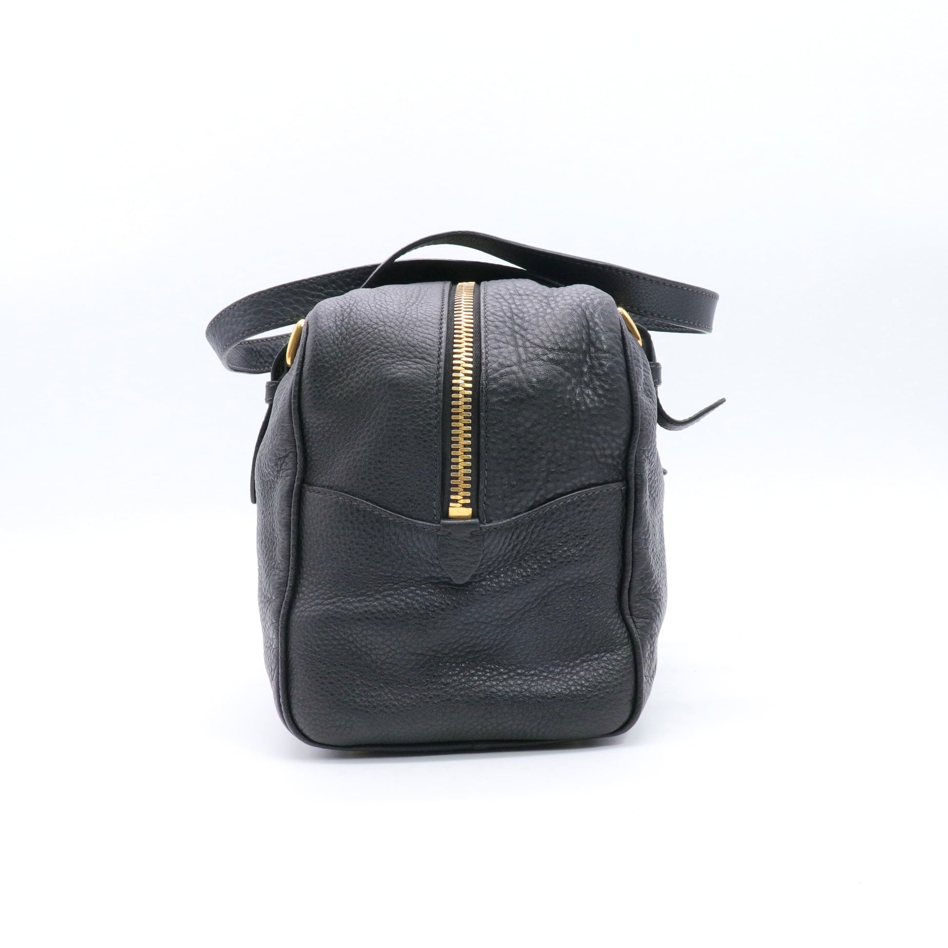 Arcadie leather handbag twins