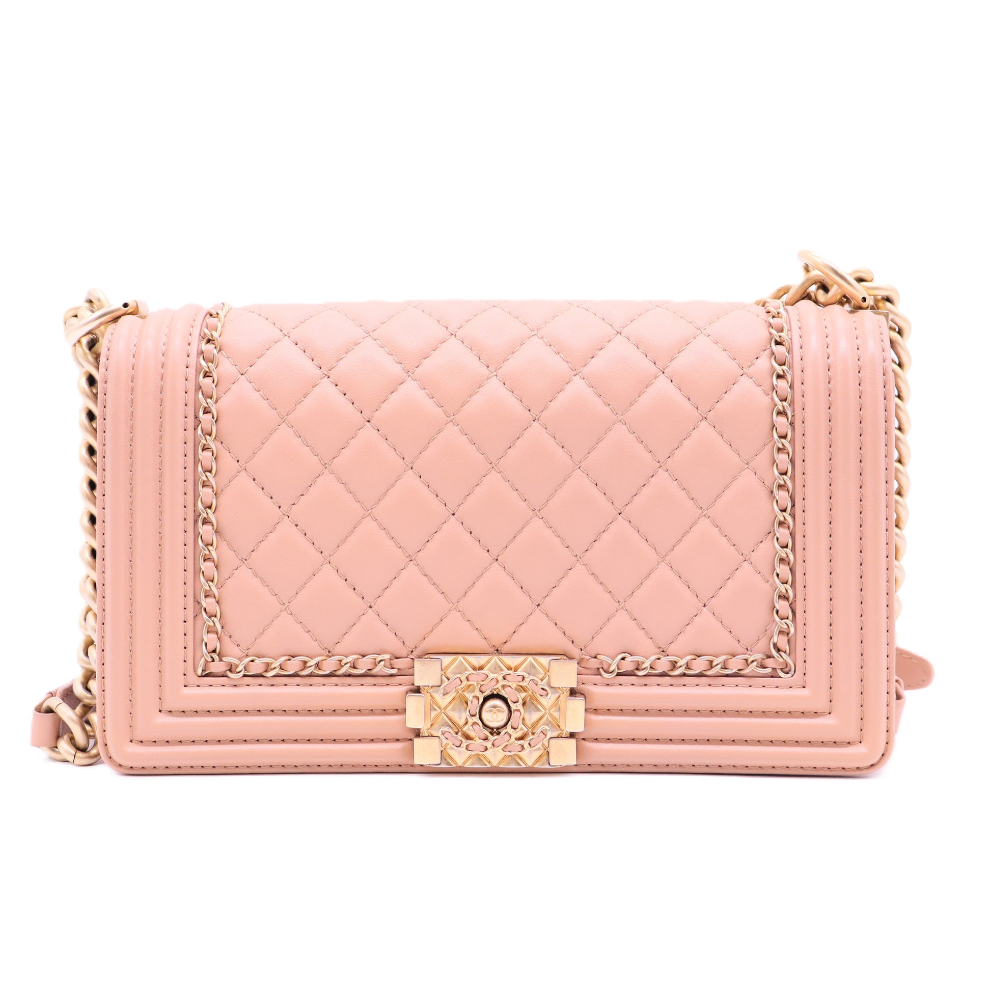 2017 Medium Jacket Flap Boy Bag