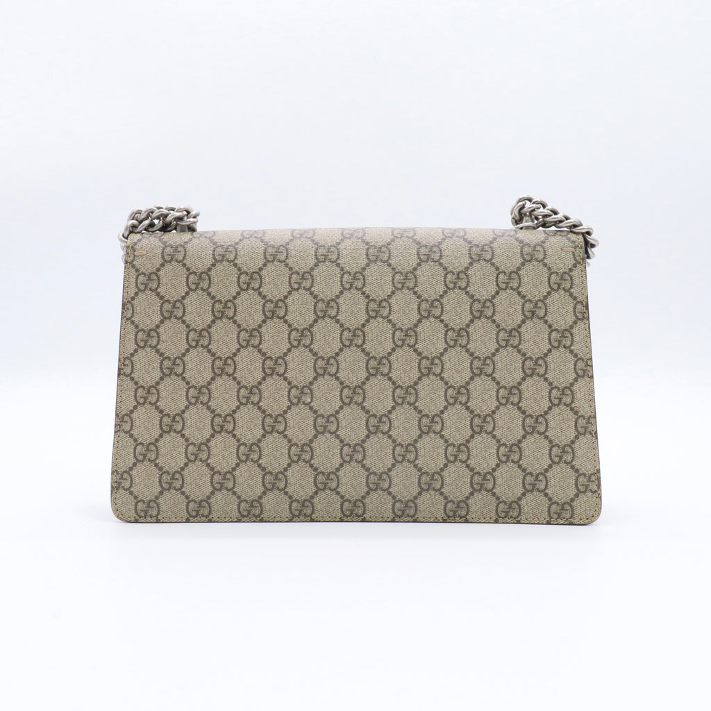GG Supreme Monogram Medium Dionysus Shoulder Bag twins