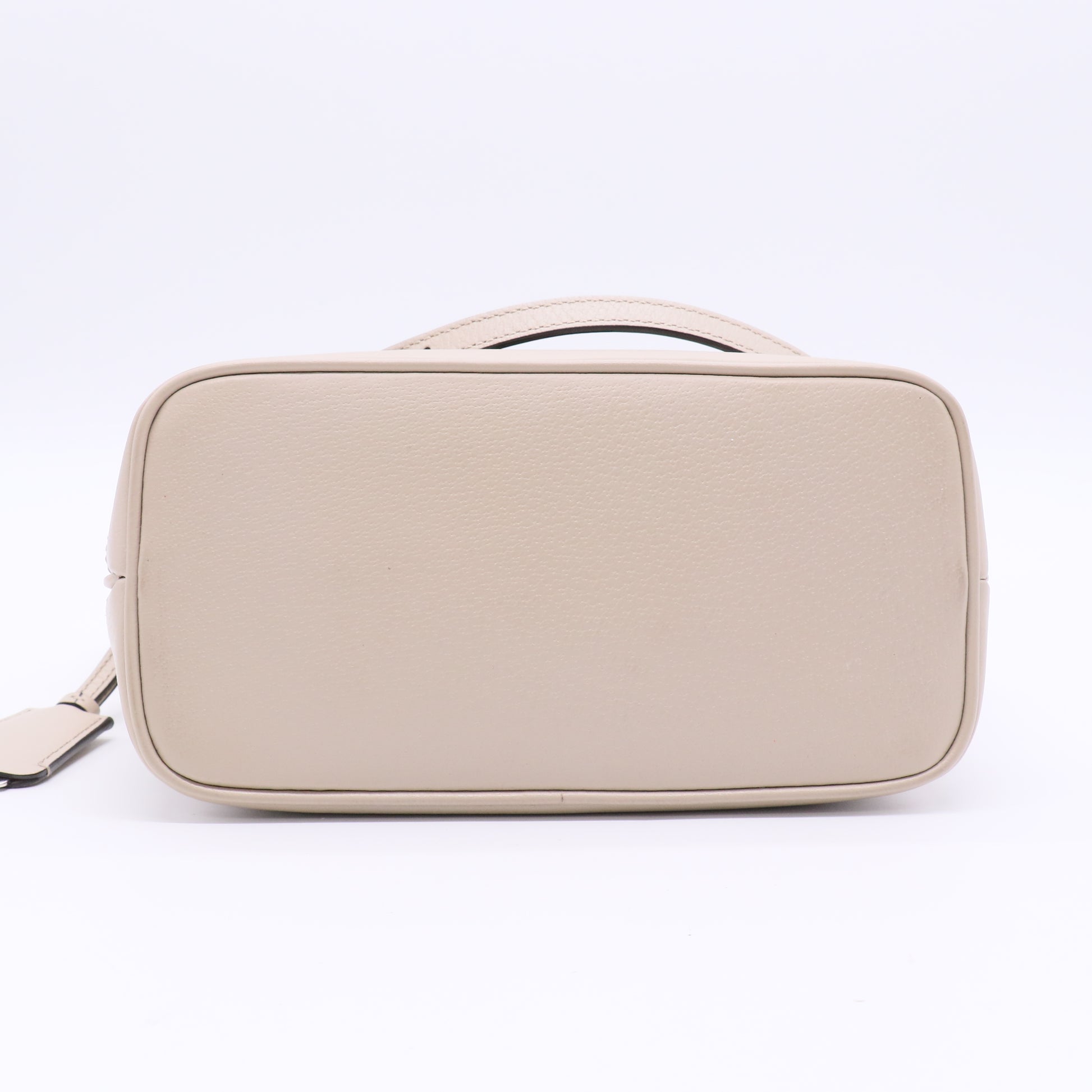 Ophidia Open Bucket Bag GG Coated Canvas with Leather Small Twins