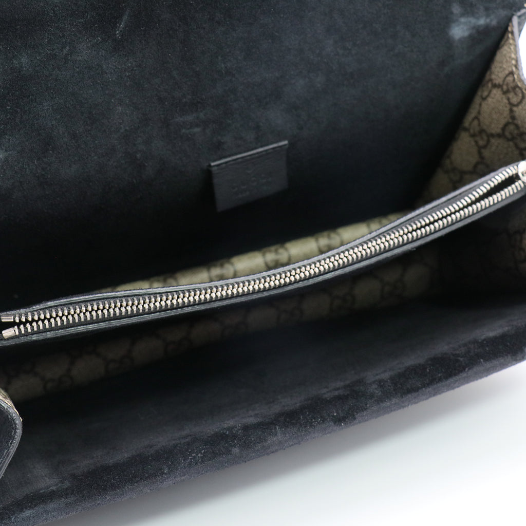 GG Supreme Monogram Medium Dionysus Shoulder Bag twins