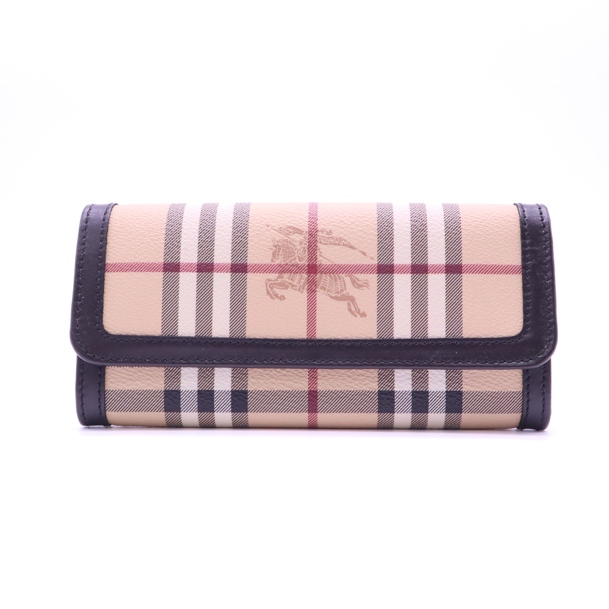 Haymarket Check Continental Wallet Black W21468