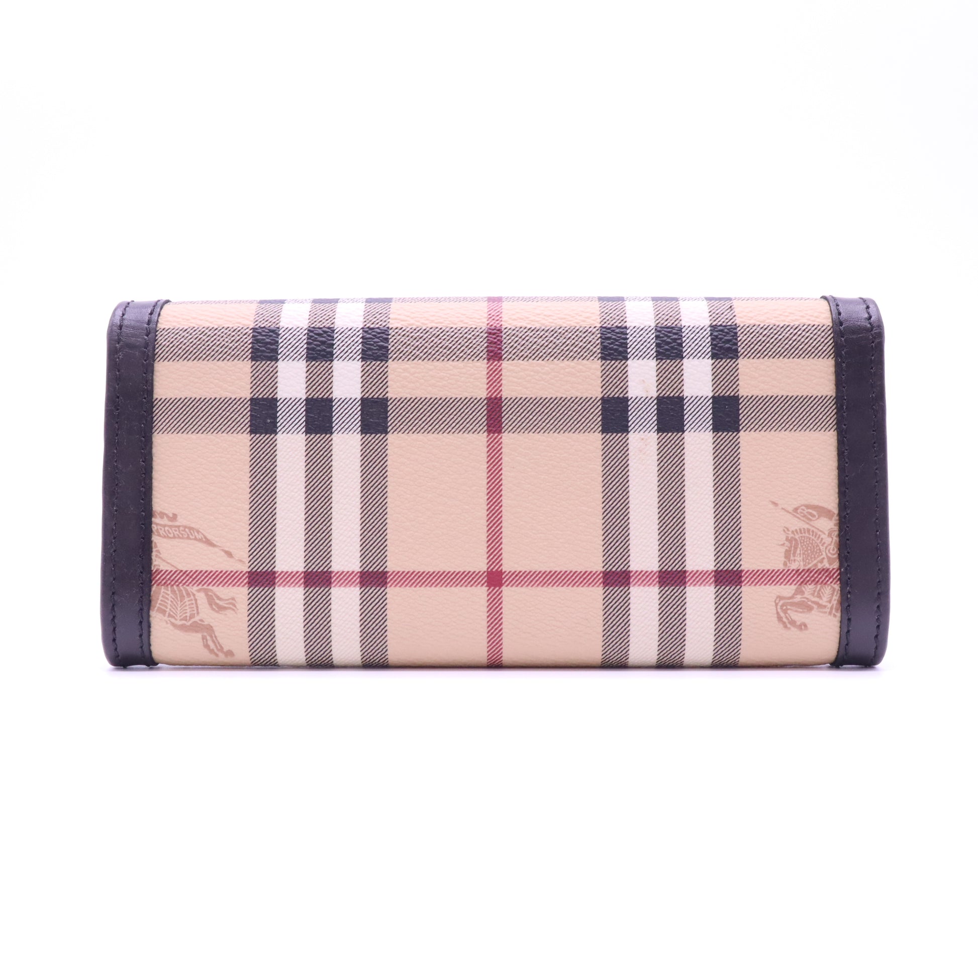 Haymarket Check Continental Wallet Black W21468