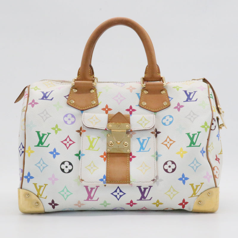 Speedy Handbag Monogram Multicolor 30