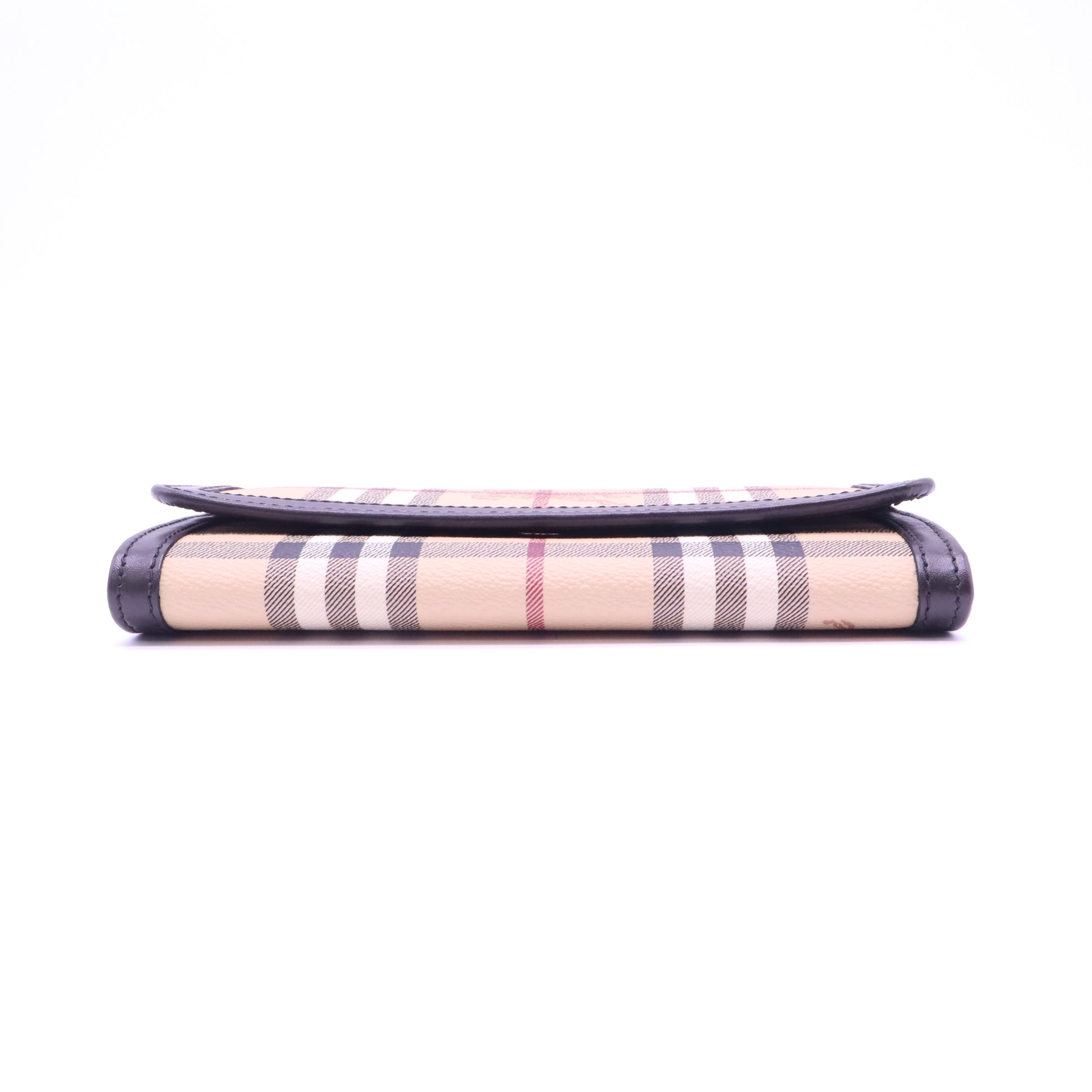 Haymarket Check Continental Wallet Black W21468