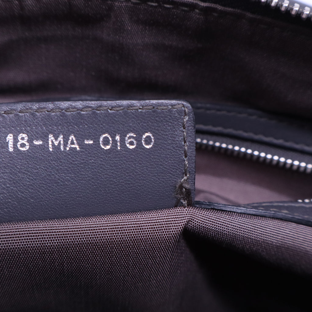 Black Cannage Quilted Lambskin Leather Granville Tote Bag