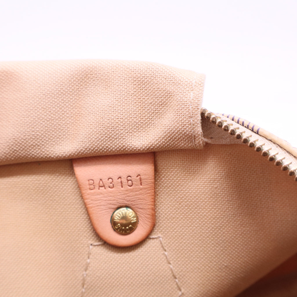 Damier Azur Speedy Bandouliere 30