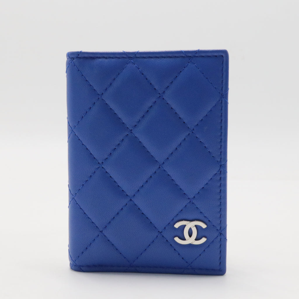 Quilted Leather CC Bifold Card Case
