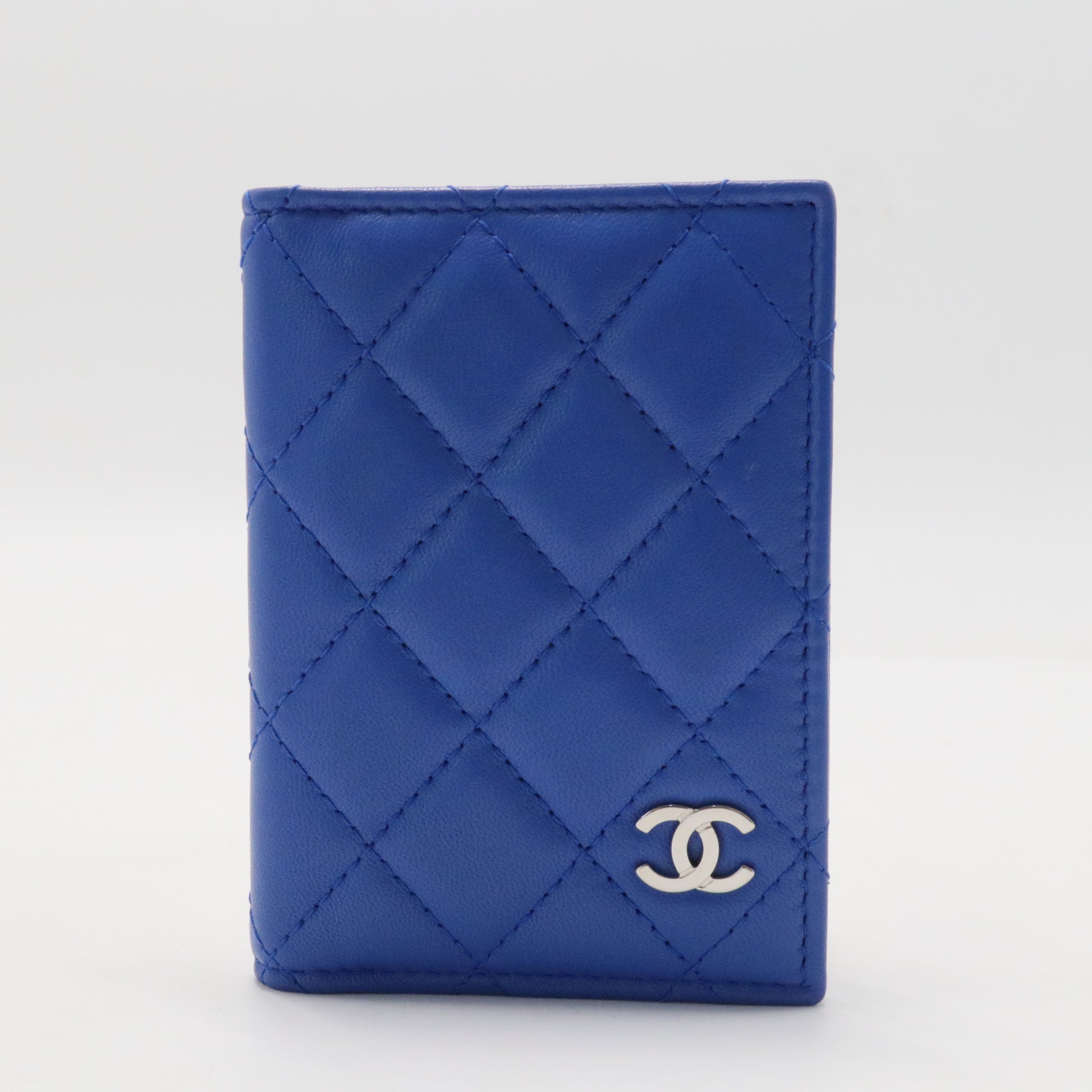 Quilted Leather CC Bifold Card Case