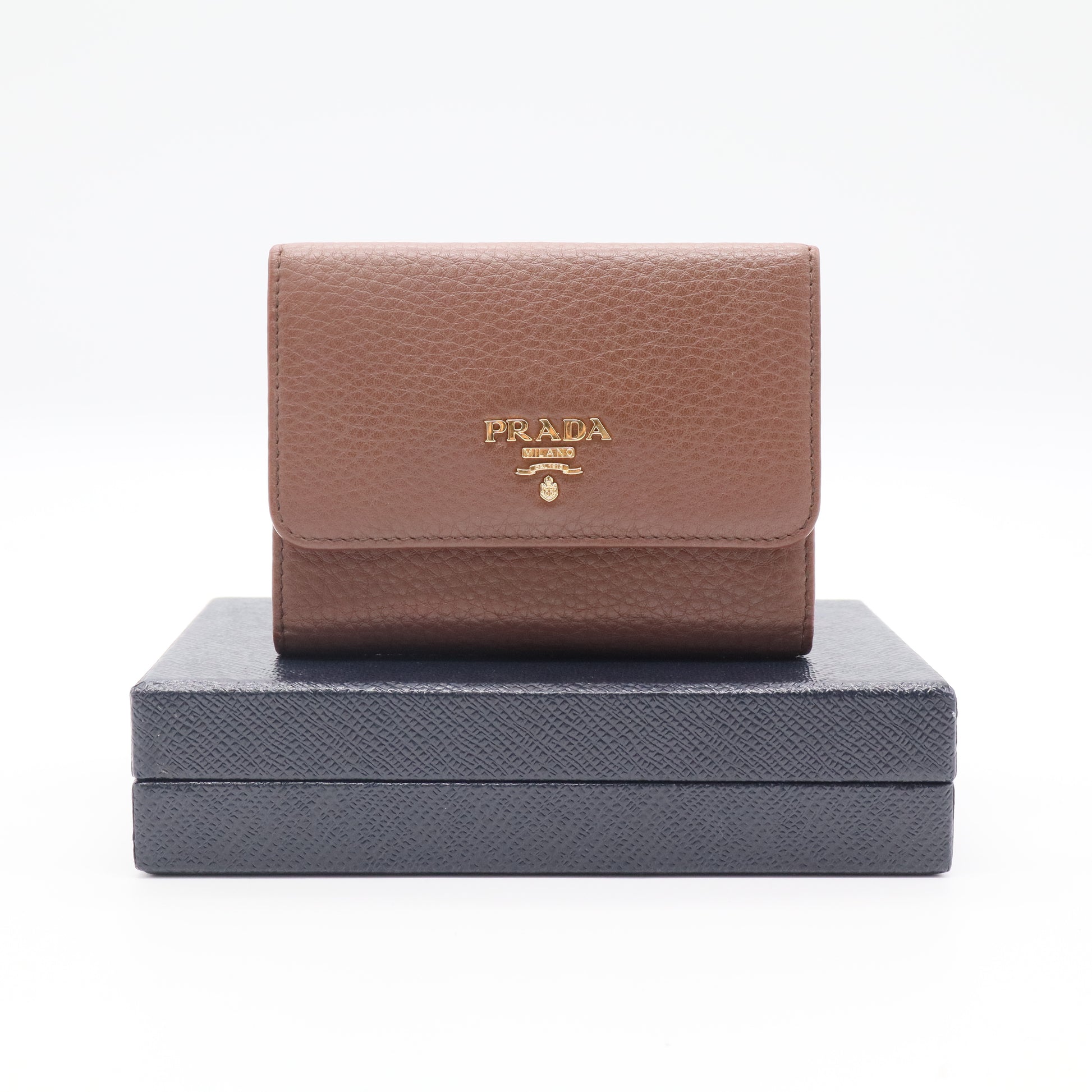 French Wallet Soft Leather Compact Twins