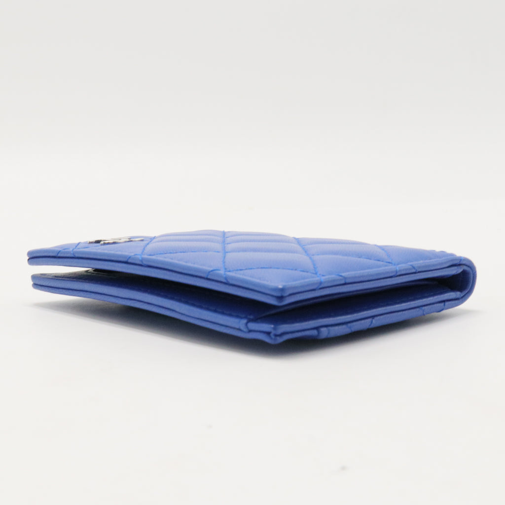 Quilted Leather CC Bifold Card Case
