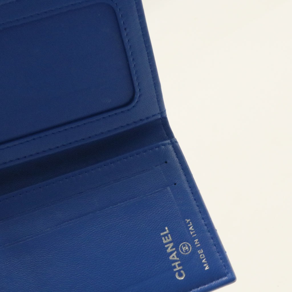 Quilted Leather CC Bifold Card Case