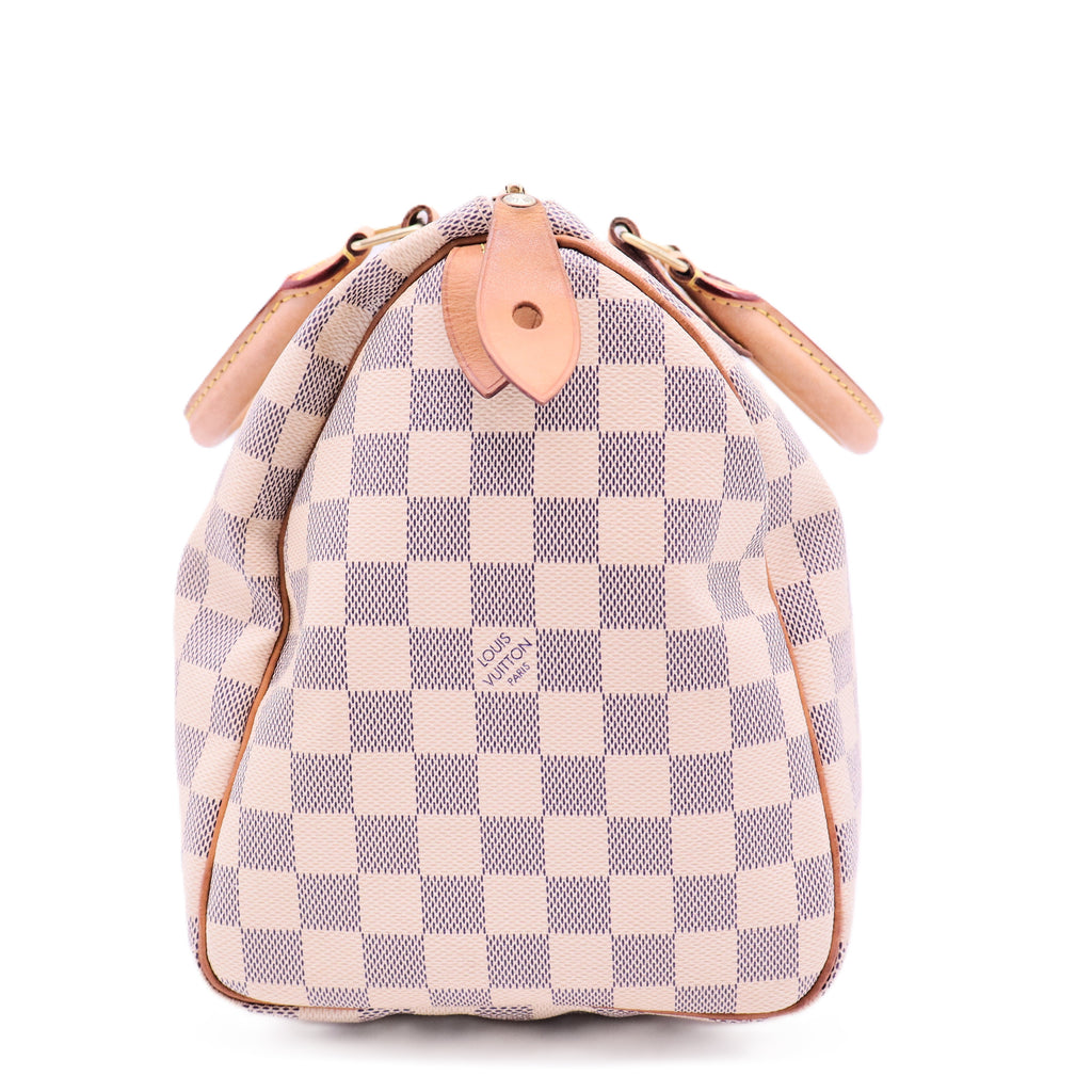 Damier Azur Speedy Bandouliere 30