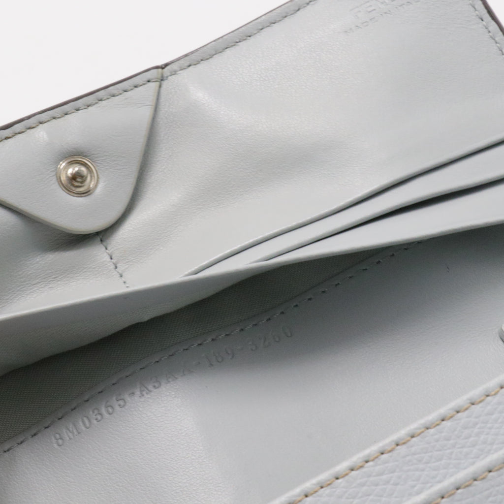 Monster Continental Wallet on Chain Studded Leather