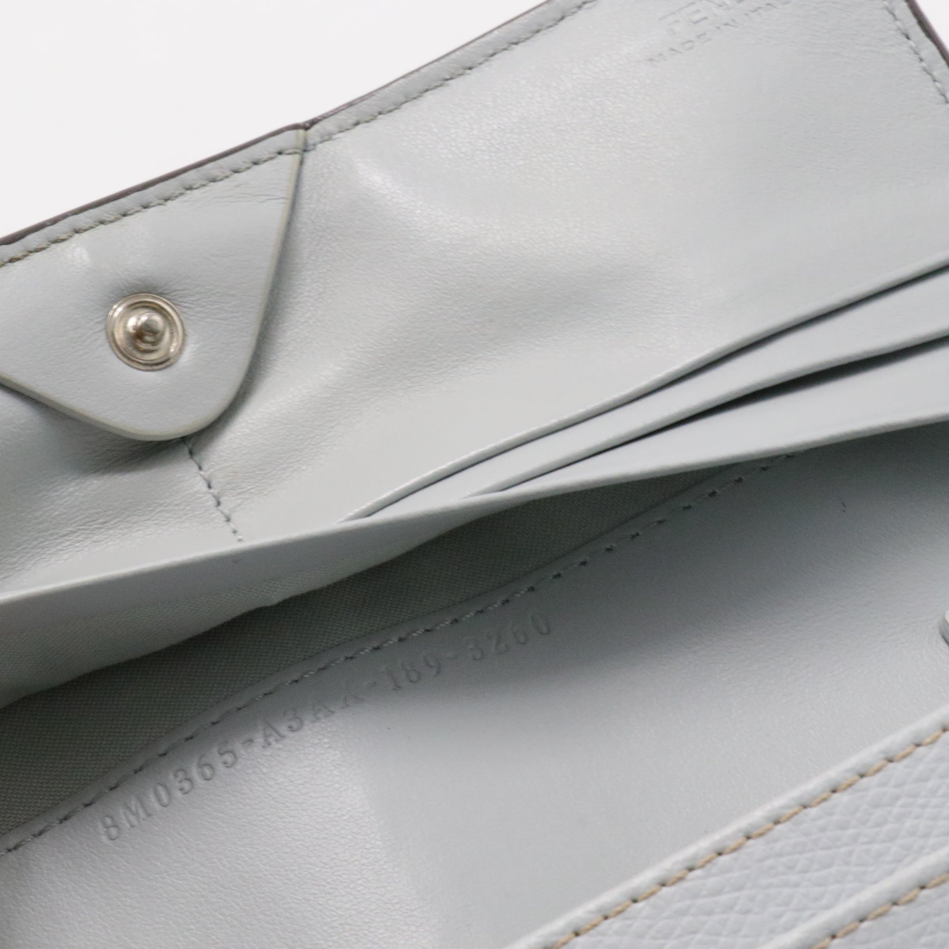 Monster Continental Wallet on Chain Studded Leather