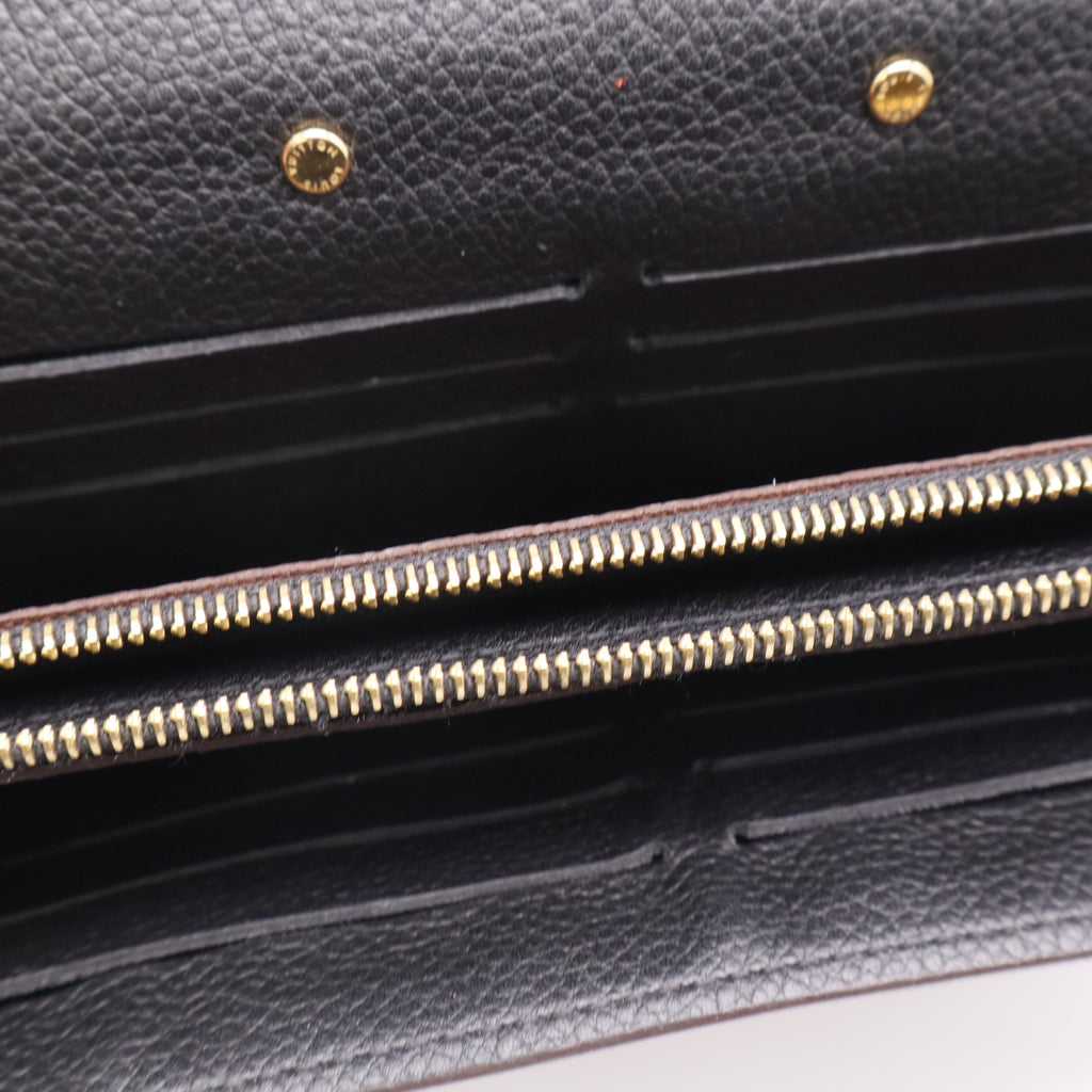 Pallas Wallet Monogram Canvas and Calfskin Twins