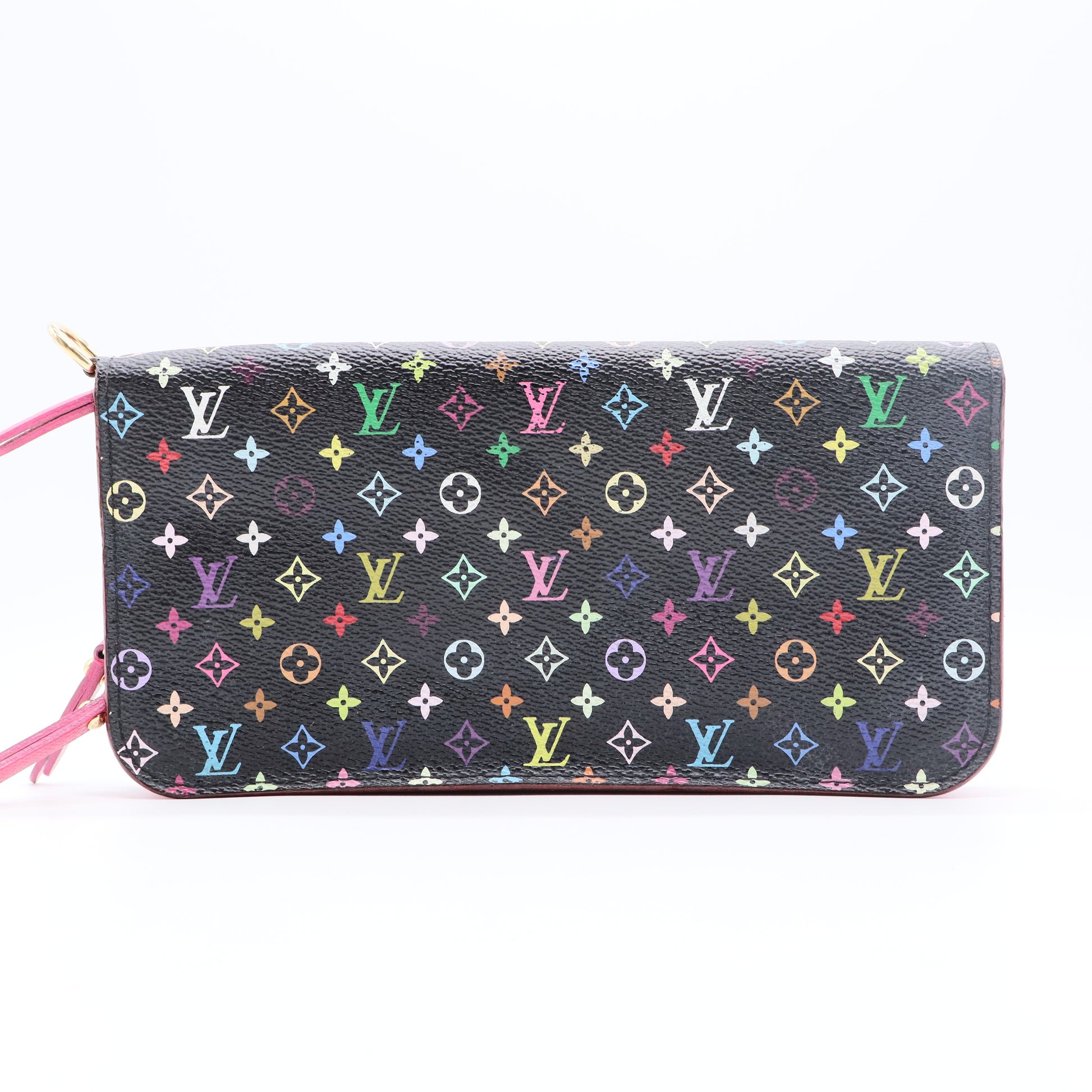Black Monogram Multicolore Violet Insolite Wallet