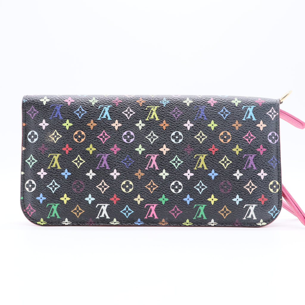 Black Monogram Multicolore Violet Insolite Wallet