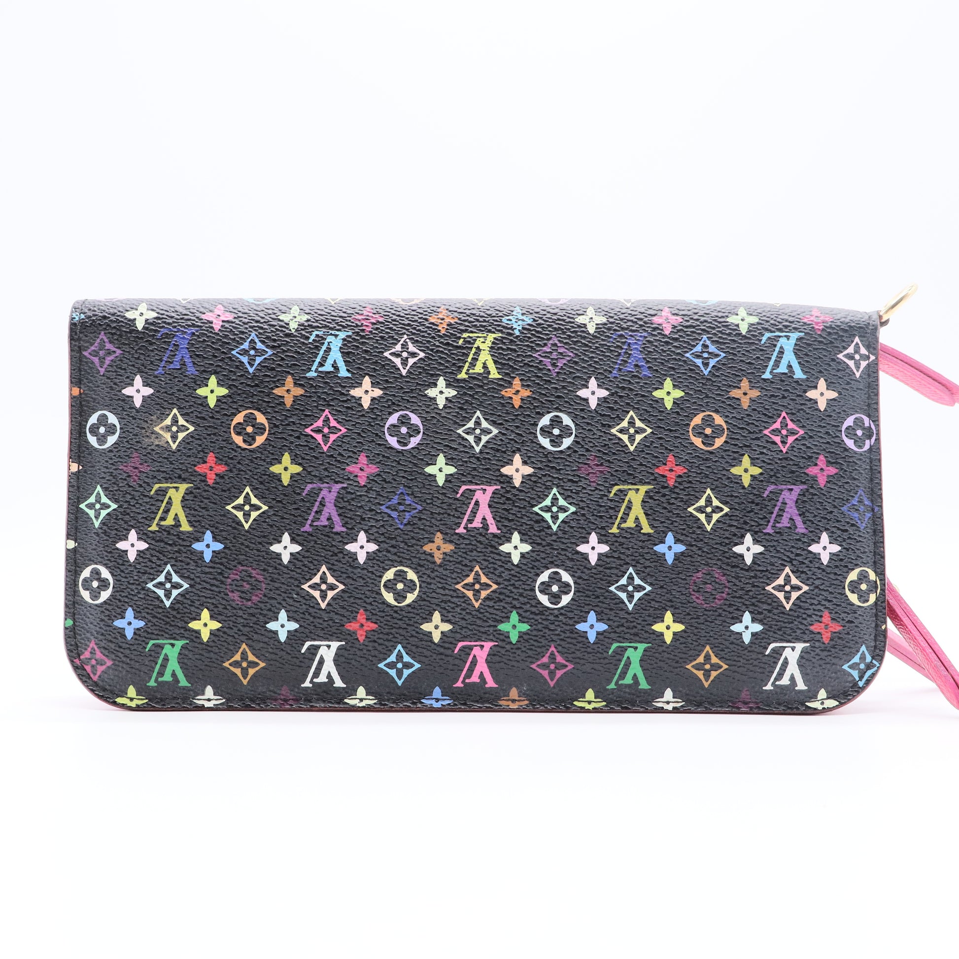Black Monogram Multicolore Violet Insolite Wallet