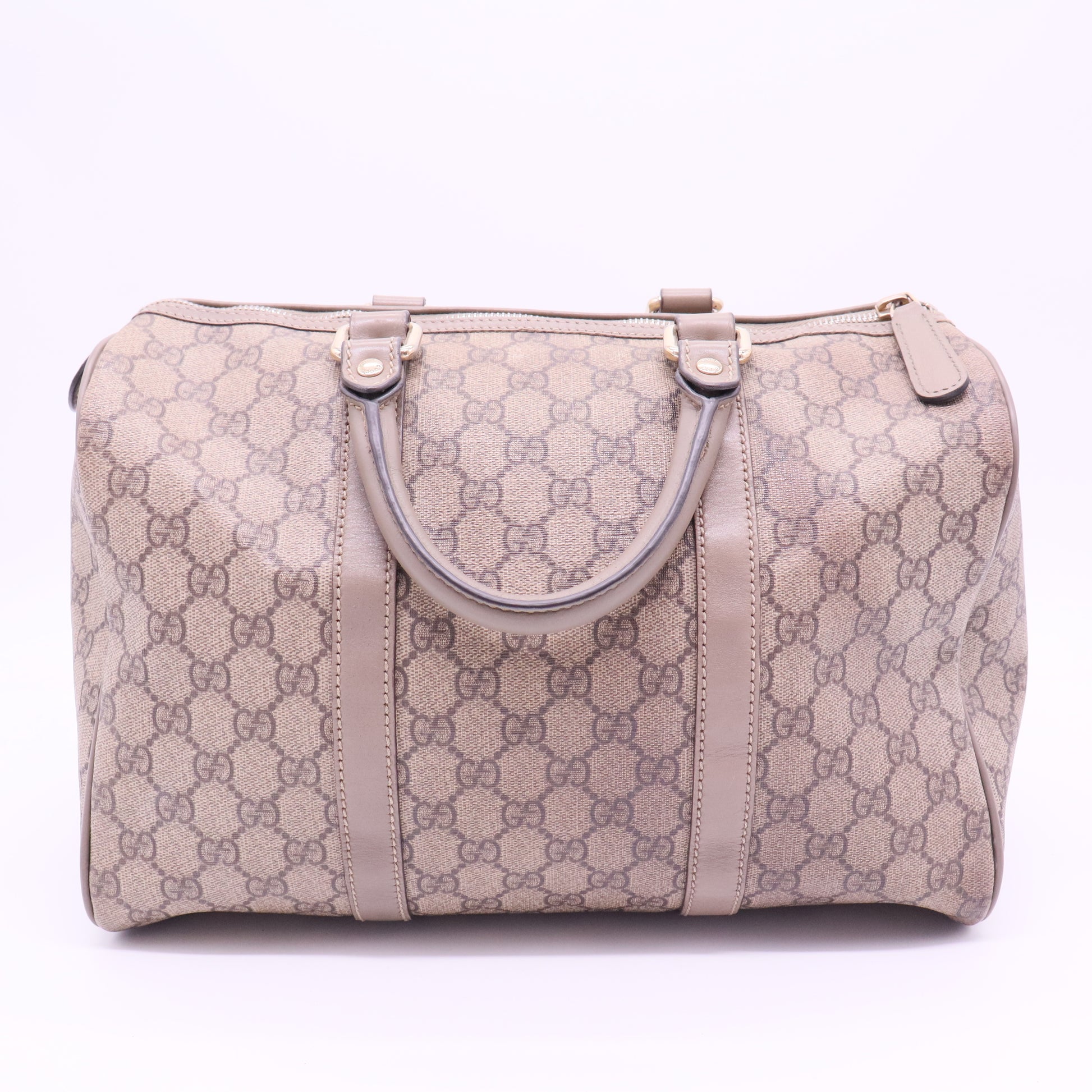 Joy Boston Bag GG Coated Canvas Medium