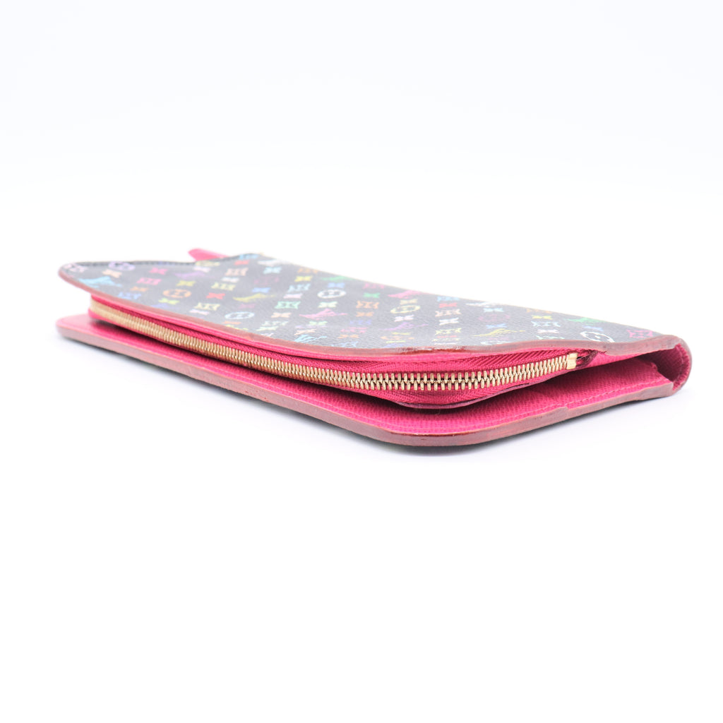 Black Monogram Multicolore Violet Insolite Wallet
