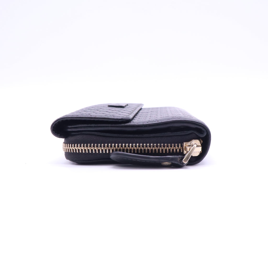 Gucci Microguccissima Continental Flap Wallet W21456
