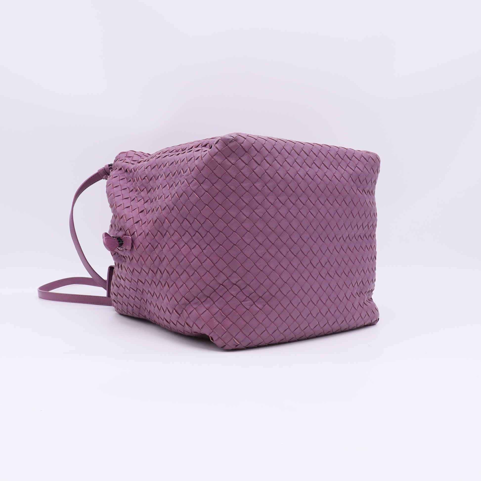 Bottega Veneta Cube Messenger Bag Intrecciato Nappa twins LDJ5574