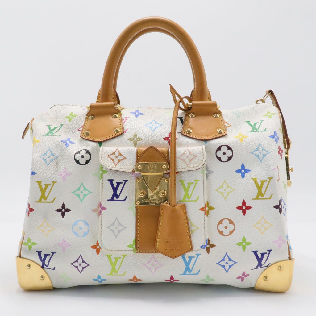Speedy Handbag Monogram Multicolor 30