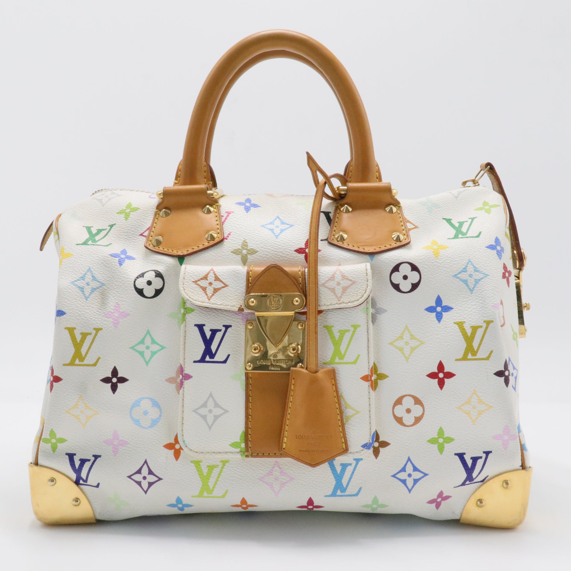 Speedy Handbag Monogram Multicolor 30