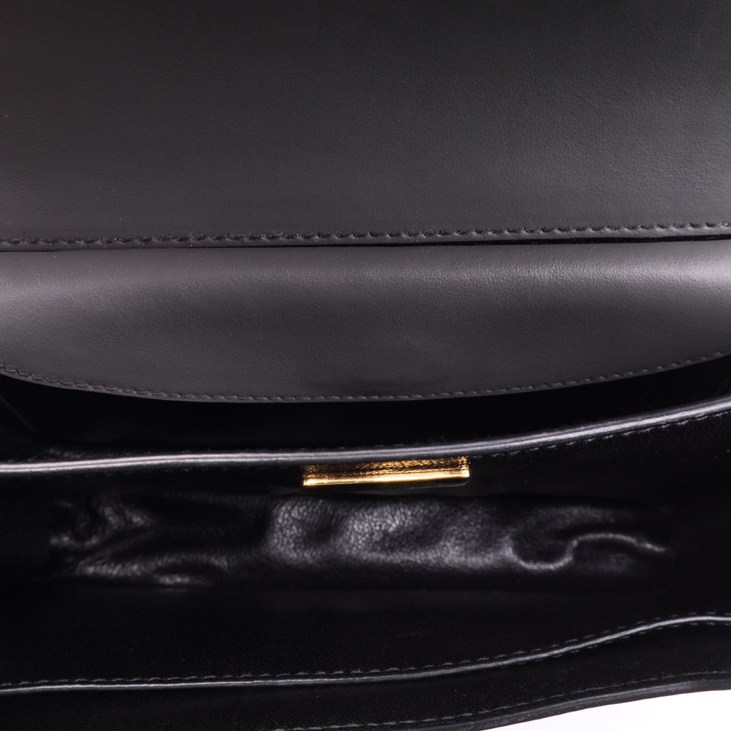 Prada Cahier Crossbody Bag Leather and Saffiano Leather Large Twins