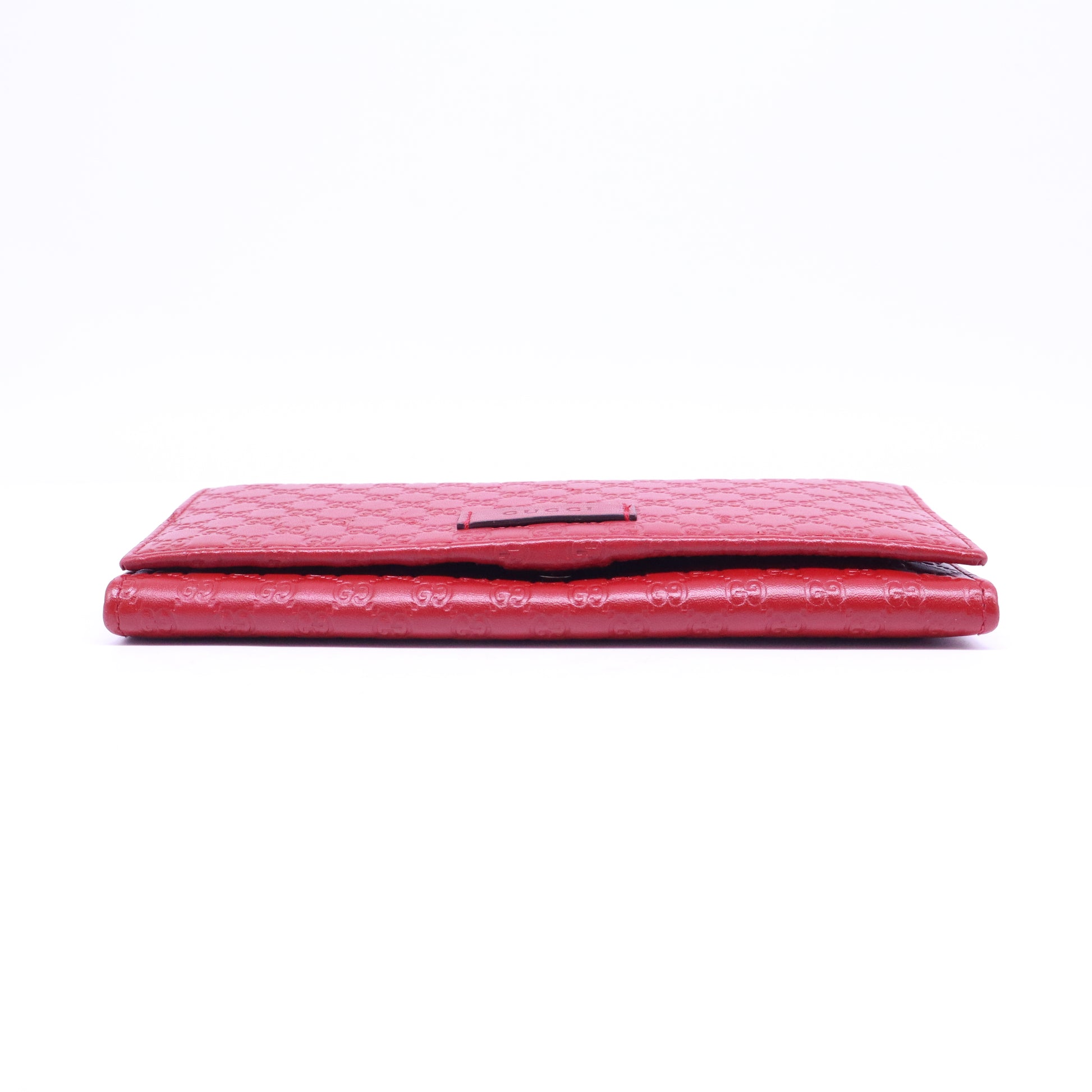 Gucci Soft Microguccissima Continental Wallet Red W20849