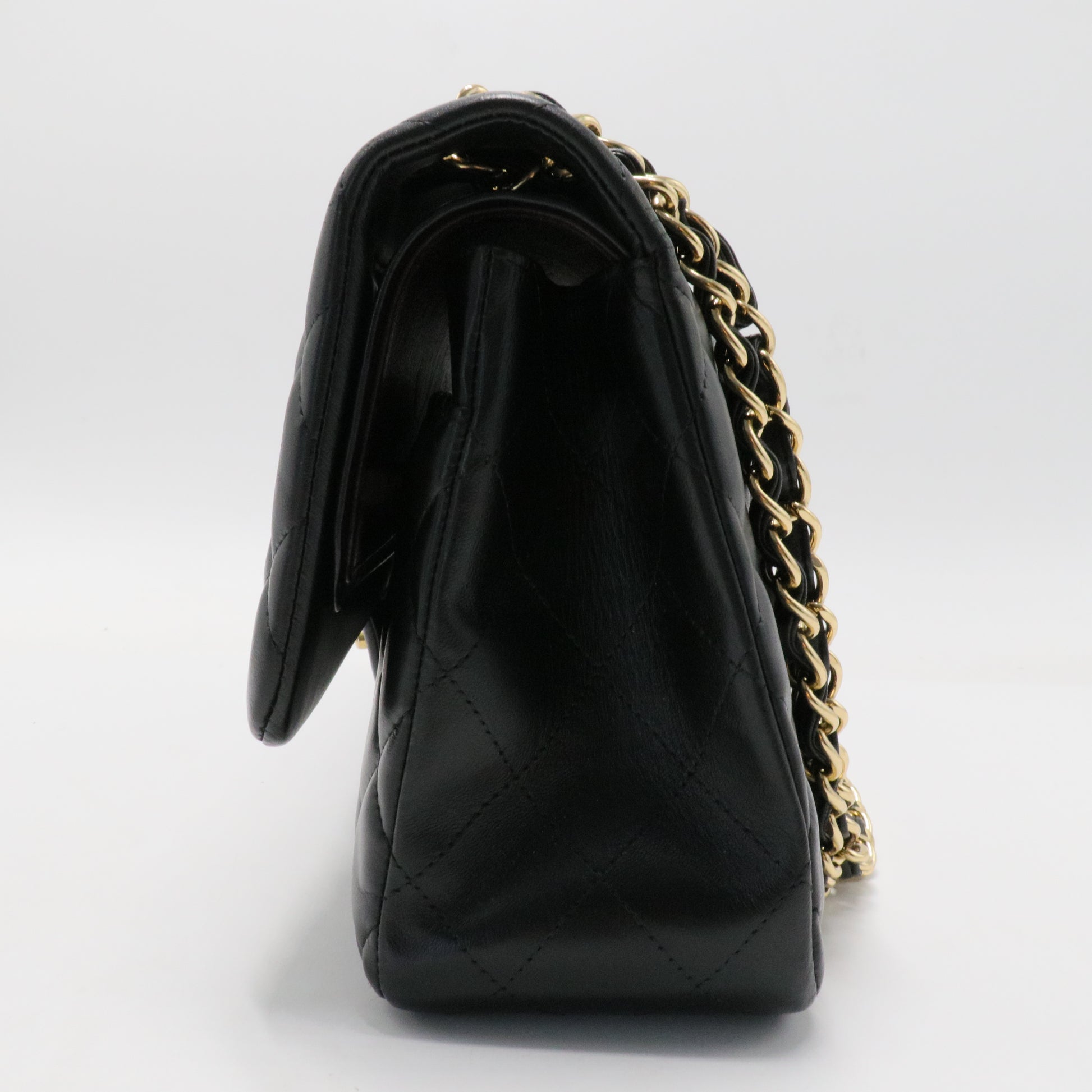 Classic Double Flap Bag Quilted Lambskin Jumbo