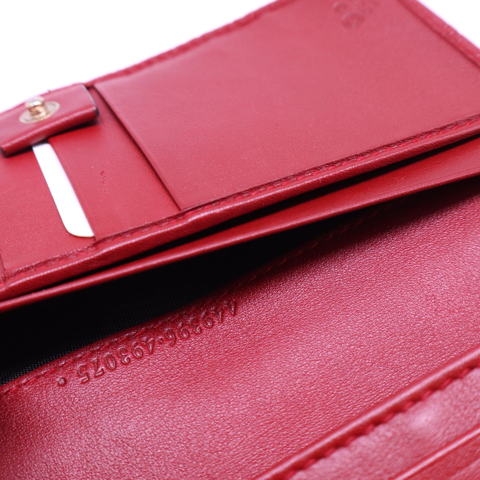 Gucci Soft Microguccissima Continental Wallet Red W20849
