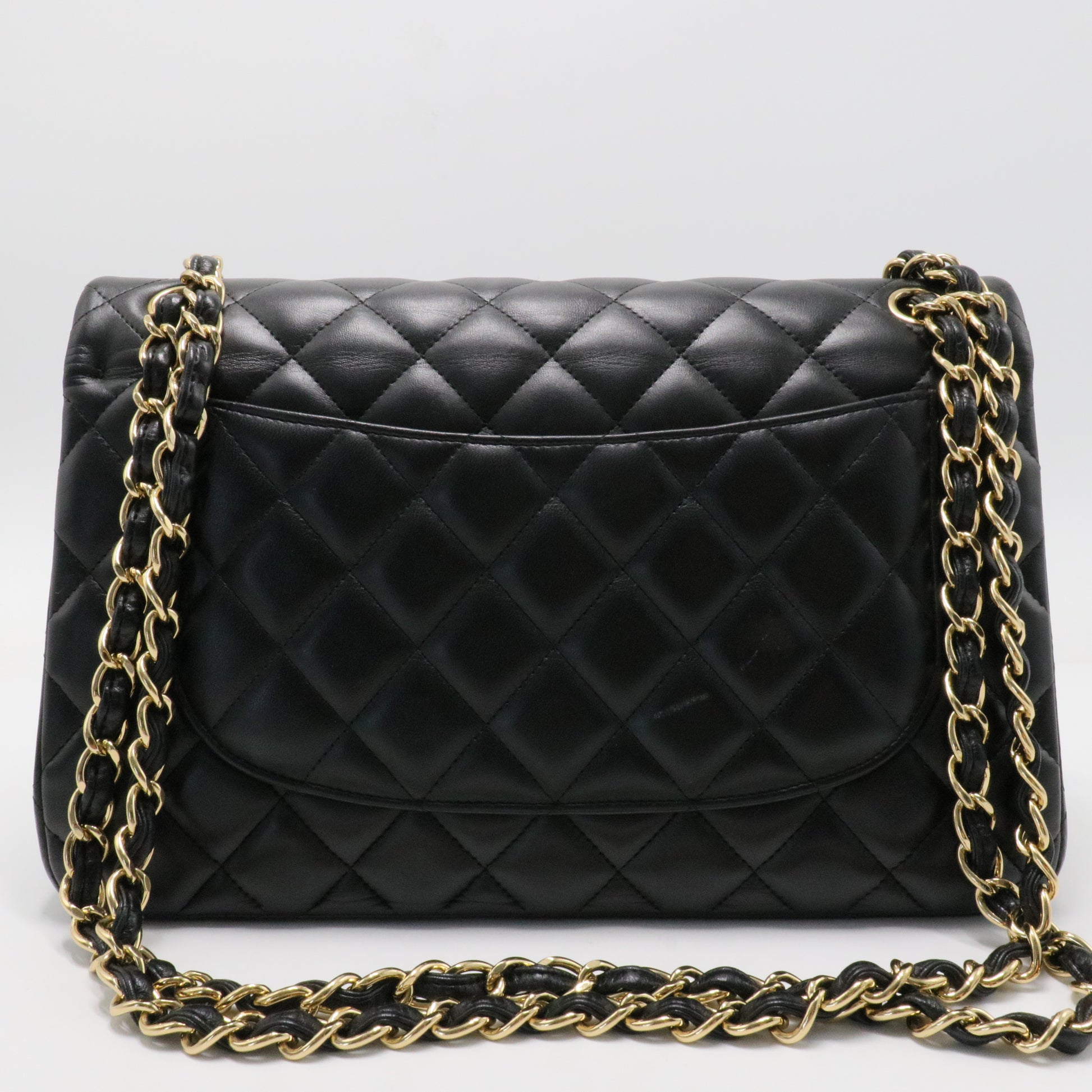 Classic Double Flap Bag Quilted Lambskin Jumbo