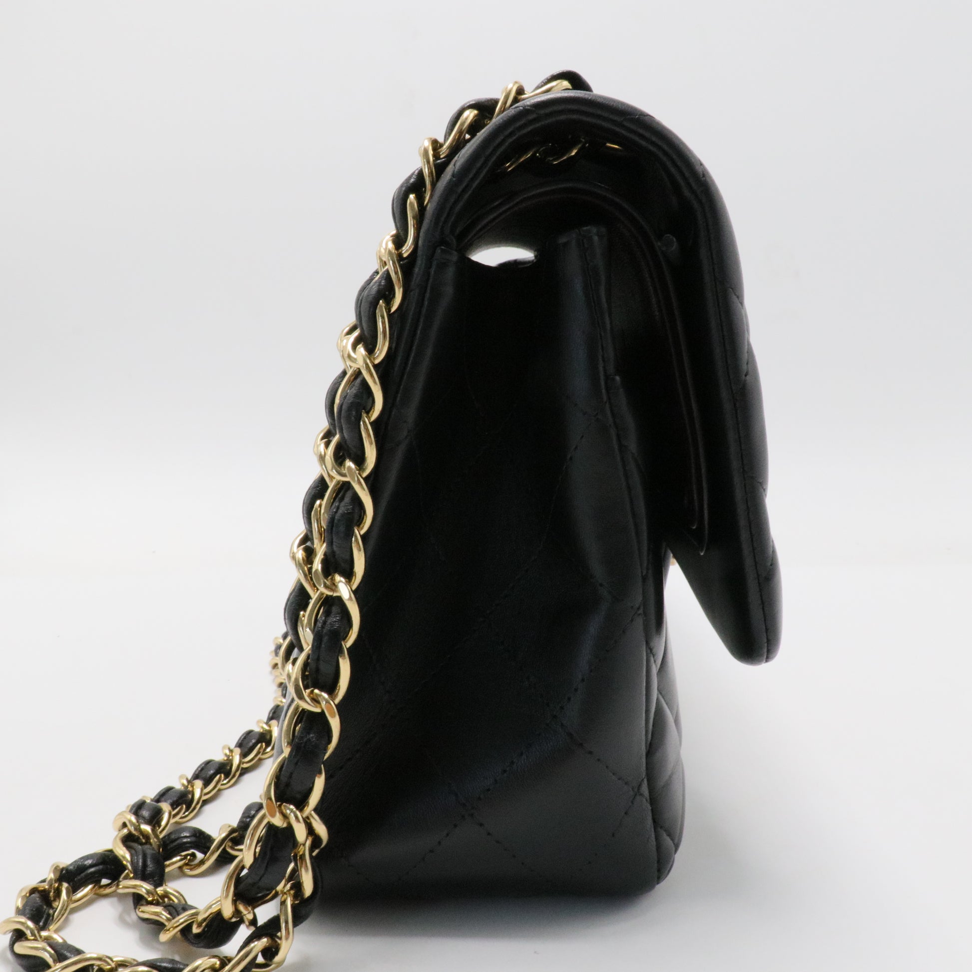 Classic Double Flap Bag Quilted Lambskin Jumbo