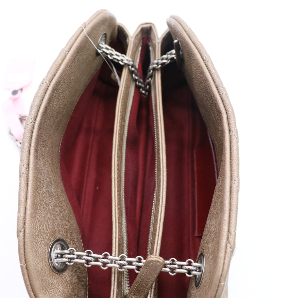 Just Mademoiselle Bag Quilted Aged Calfskin Medium twins