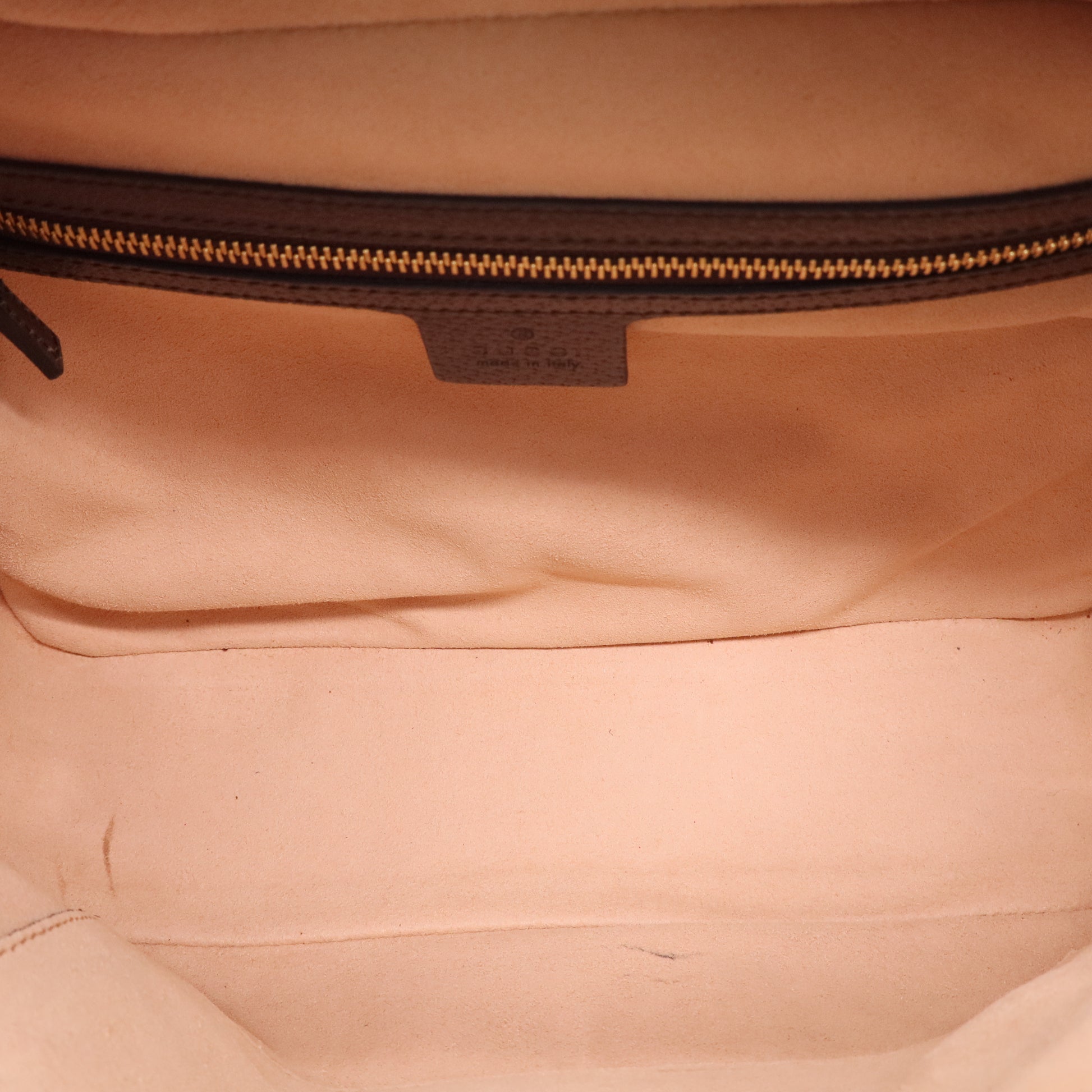 Gucci Ophidia Zip Around Camera Bag GG Coated Canvas Small Twins