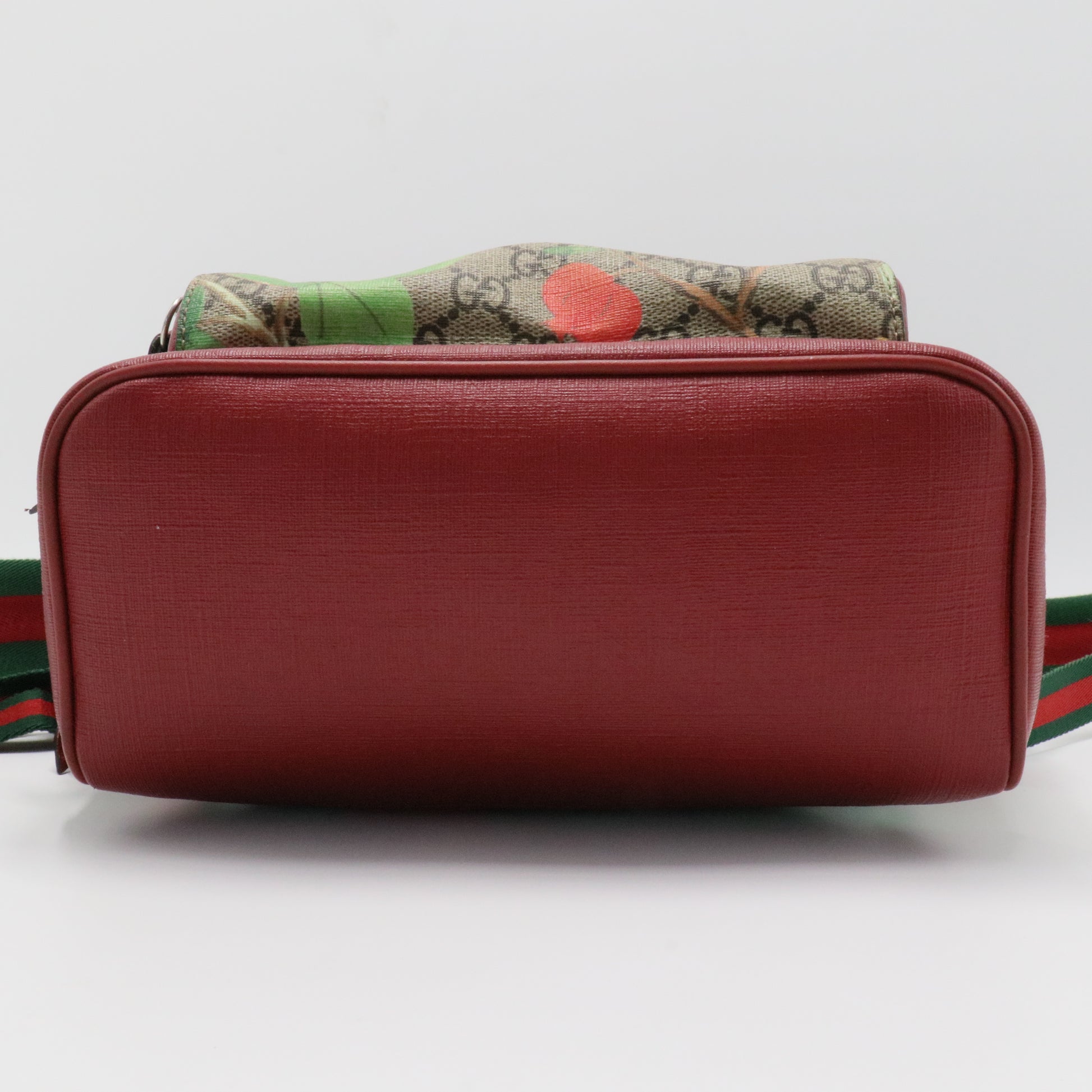 Zip Pocket Backpack Tian Print GG Coated Canvas Small