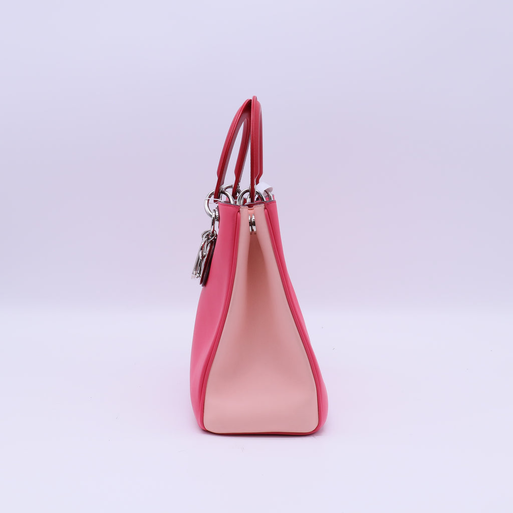 Christian Dior  Calfskin Diorissimo Tote Bag twins  B21908