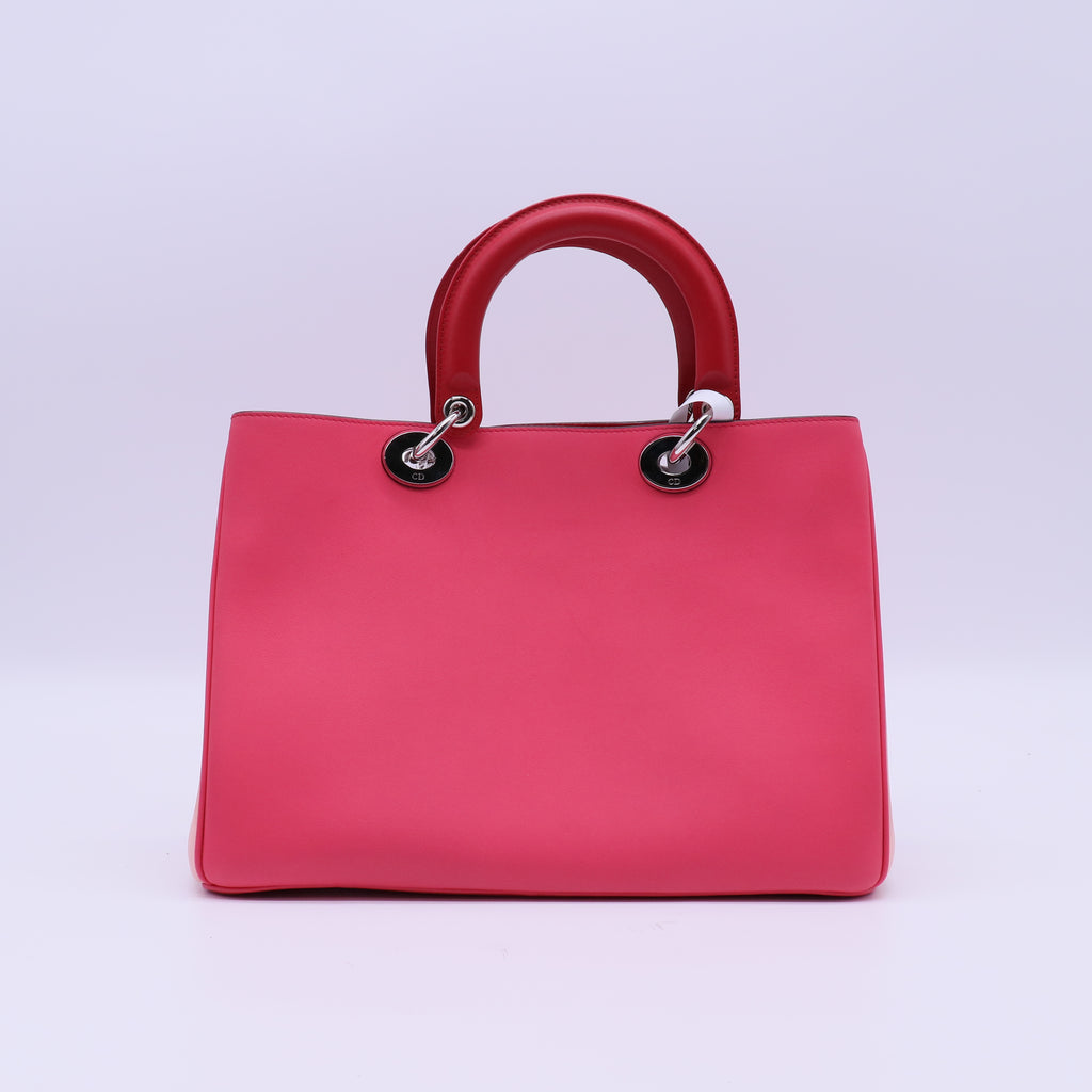 Christian Dior  Calfskin Diorissimo Tote Bag twins  B21908