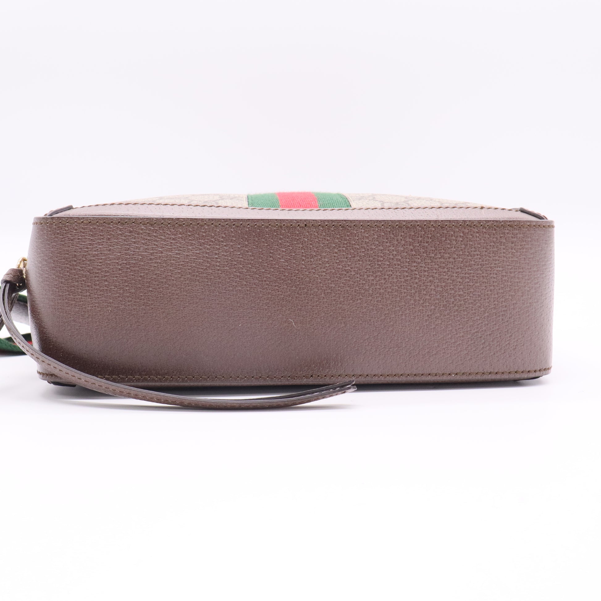 Gucci Ophidia Zip Around Camera Bag GG Coated Canvas Small Twins