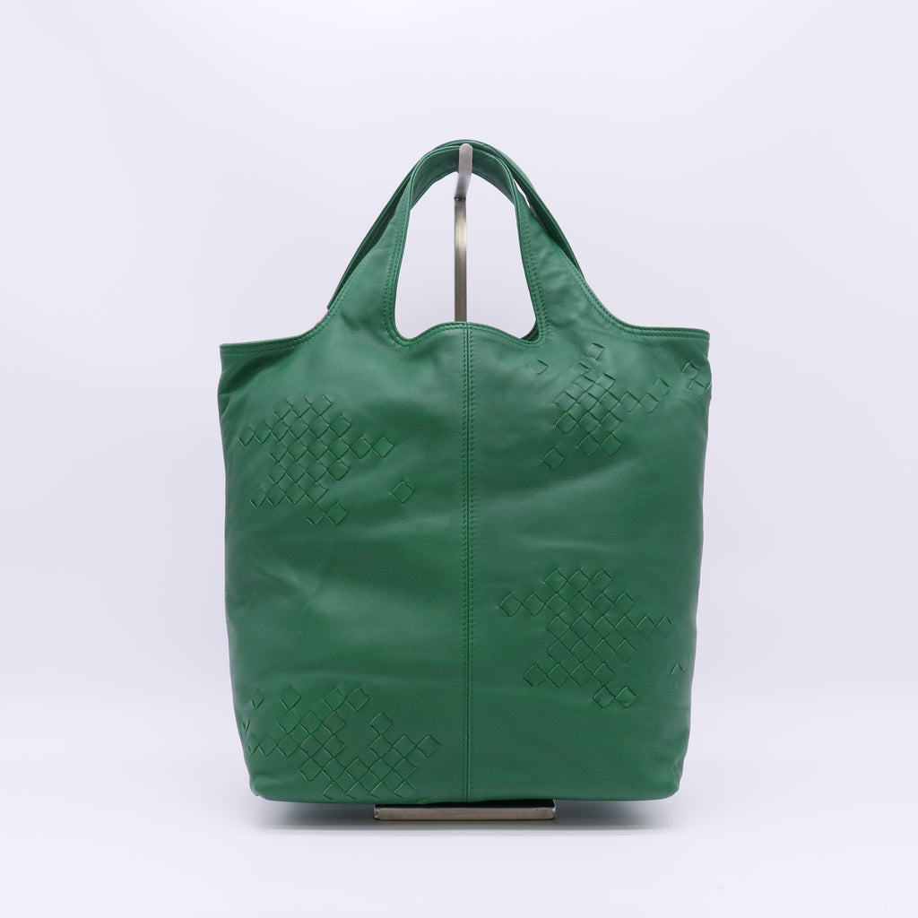 Bottega Veneta Regent Tote Bag Lambskin Leather twins LDJ5565