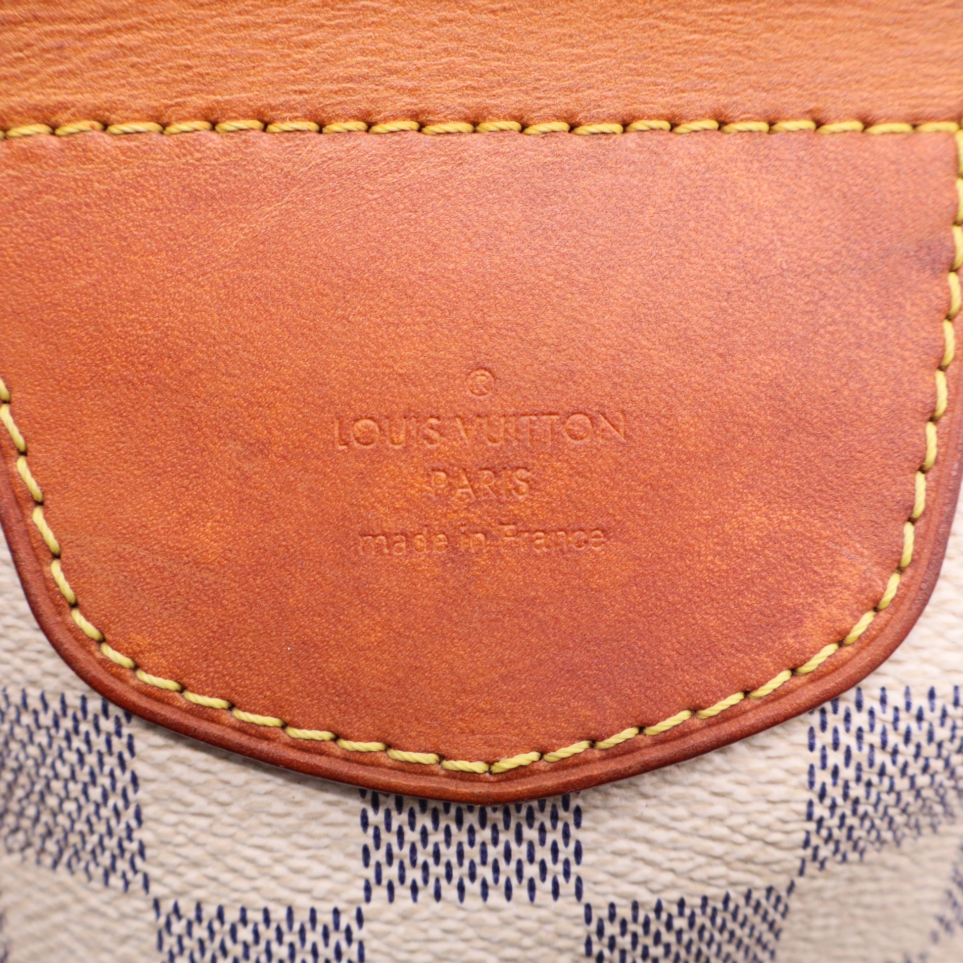 Louis Vuitton Damier Azur Girolata bag twins