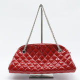 Just Mademoiselle Bag Quilted Patent Medium