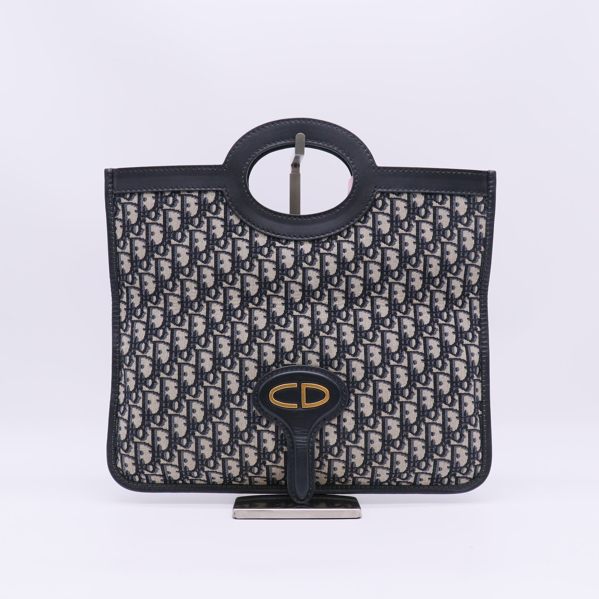 Christian Dior Oblique Jacquard Oblique Fold Over Canvas twins LDJ5579