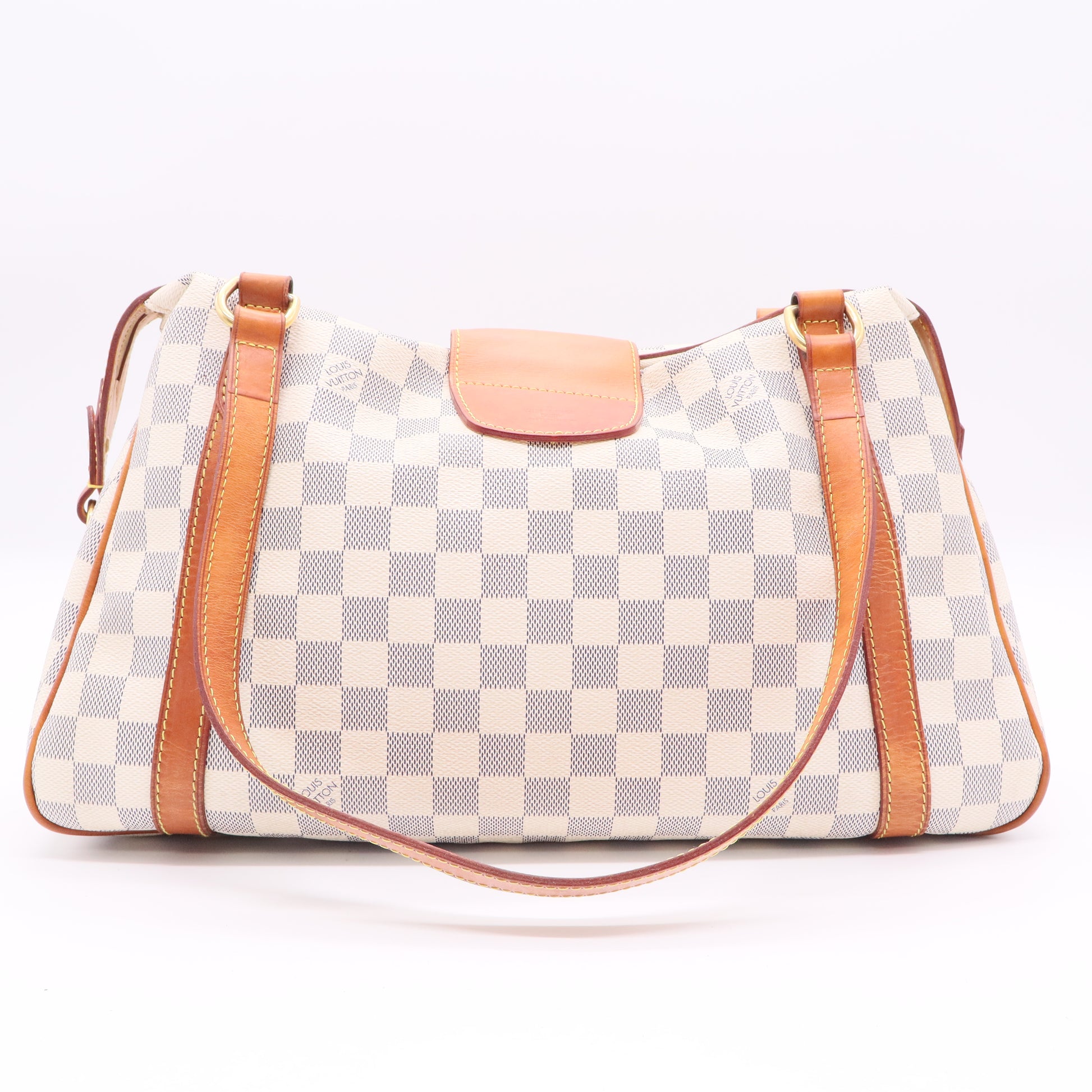 Louis Vuitton Damier Azur Girolata bag twins