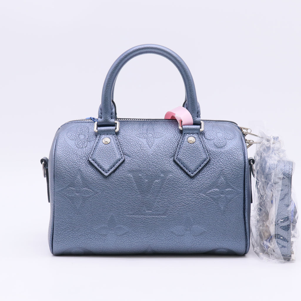 Speedy Bandouliere Bag Monogram Empreinte Giant 20 Twins LDJ5616
